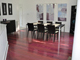 Purpleheart Floor in a Kitchen