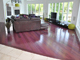 An Inviting Purpleheart Floor