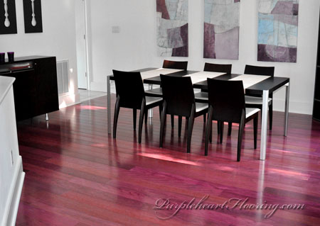 Purpleheart Flooring